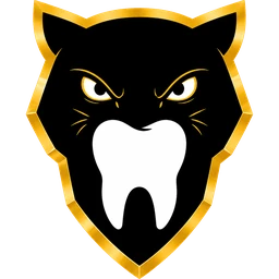 Emblem of The Plaque Panther: knowledge is power, prevention is superpower